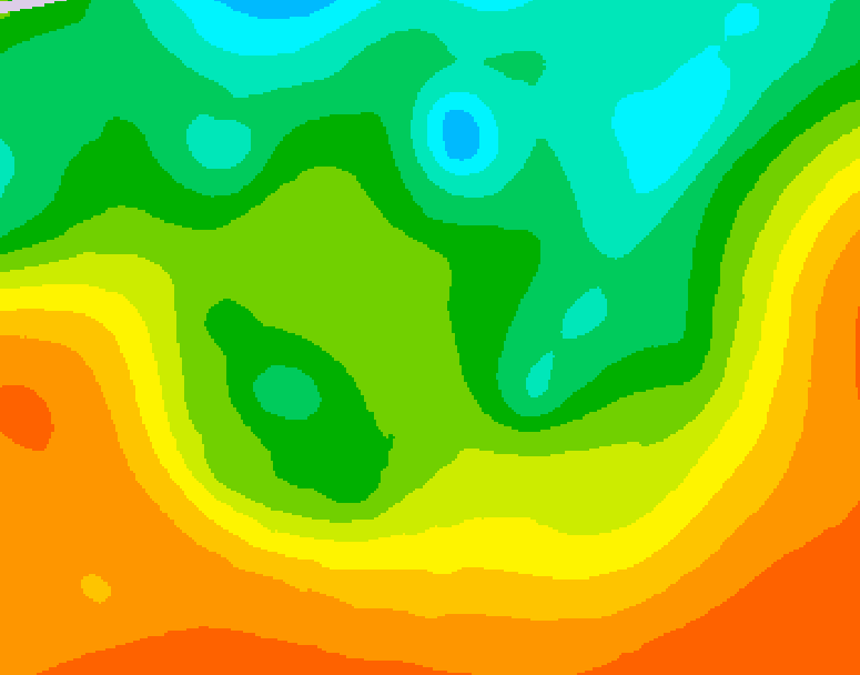 GDPS 500 millibar geopotential height 204 hour forecast chart for Canada based on 2025/05/30 1200Z data