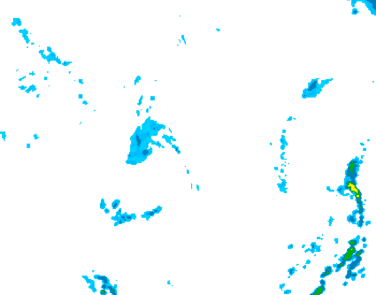 GDPS precipitation 084 hour forecast chart for Canada based on 2025/05/30 0000Z data