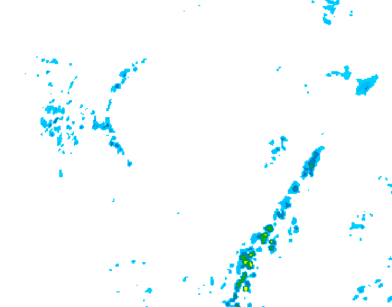 GDPS precipitation 168 hour forecast chart for Canada based on 2025/05/30 0000Z data