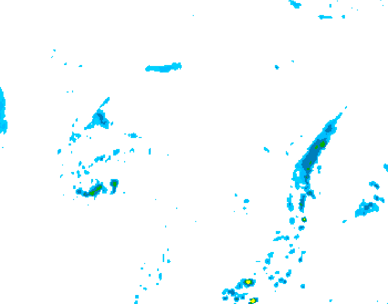 GDPS precipitation 192 hour forecast chart for Canada based on 2025/05/30 0000Z data