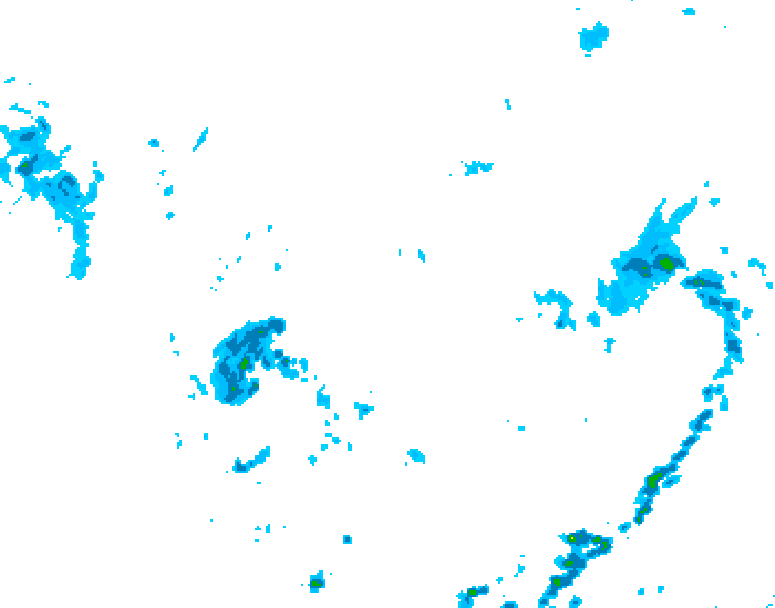 GDPS precipitation 216 hour forecast chart for Canada based on 2025/05/30 0000Z data