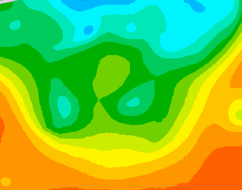 GDPS 500 millibar geopotential height 168 hour forecast chart for Canada based on 2025/05/31 0000Z data