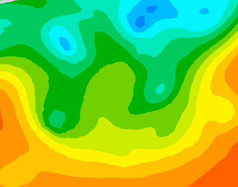 GDPS 500 millibar geopotential height 168 hour forecast chart for Canada based on 2025/05/31 1200Z data