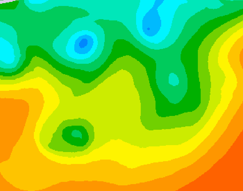 GDPS 500 millibar geopotential height 192 hour forecast chart for Canada based on 2025/05/31 1200Z data