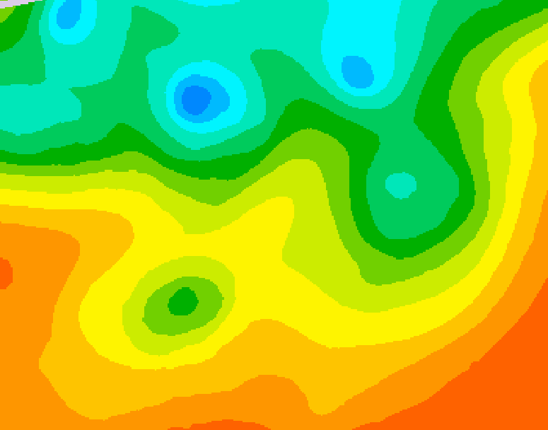 GDPS 500 millibar geopotential height 204 hour forecast chart for Canada based on 2025/05/31 1200Z data