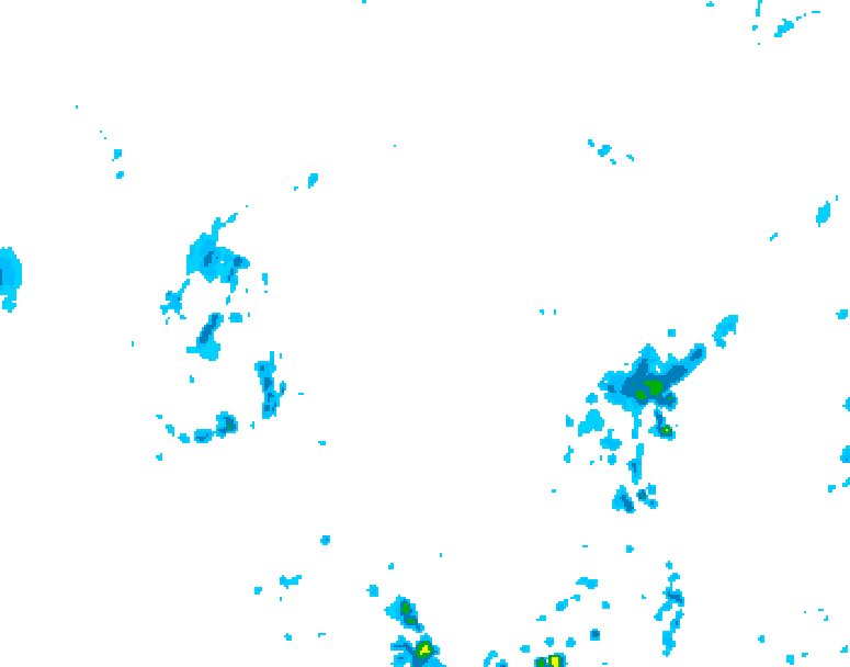 GDPS precipitation 162 hour forecast chart for Canada based on 2025/05/31 0000Z data