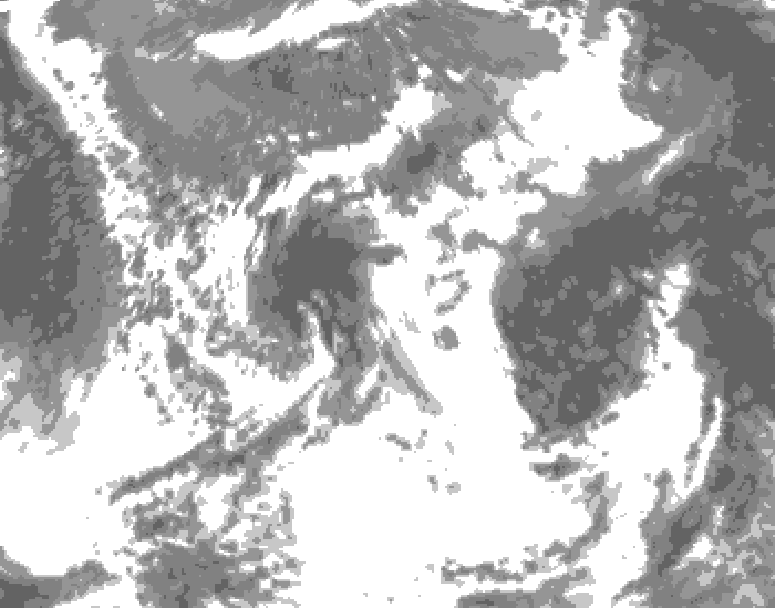 GDPS total cloud 048 hour forecast chart for Canada based on 2025/05/31 0000Z data
