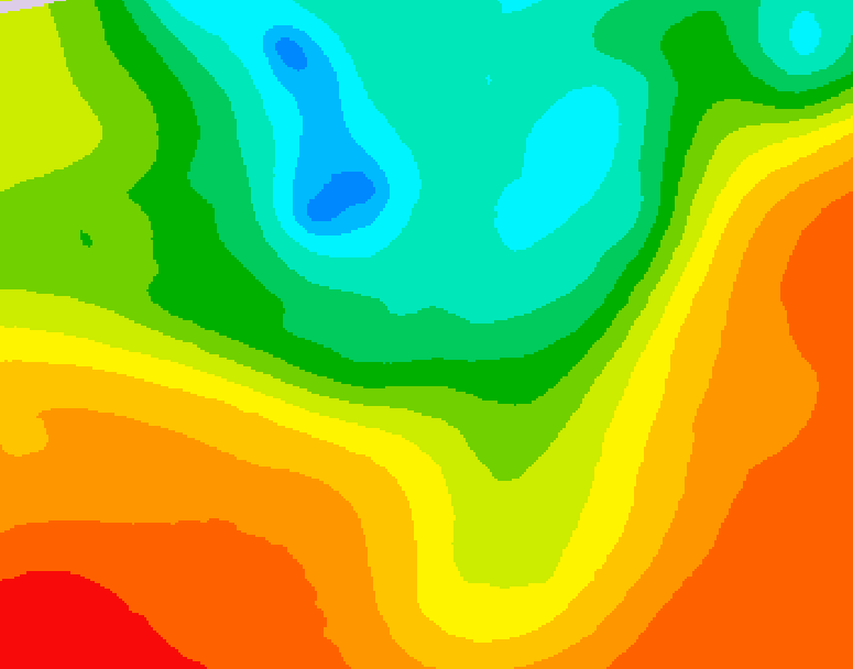 GDPS 500 millibar geopotential height 228 hour forecast chart for Canada based on 2025/06/01 1200Z data
