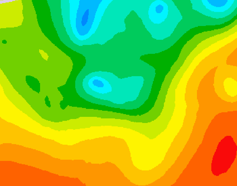 GDPS 500 millibar geopotential height 240 hour forecast chart for Canada based on 2025/06/02 0000Z data