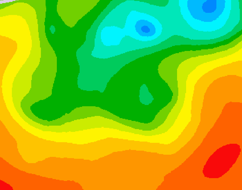 GDPS 500 millibar geopotential height 228 hour forecast chart for Canada based on 2025/06/02 1200Z data