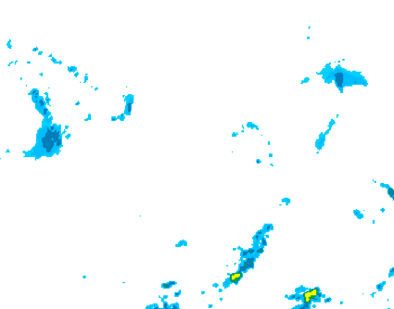 GDPS precipitation 084 hour forecast chart for Canada based on 2025/06/02 0000Z data