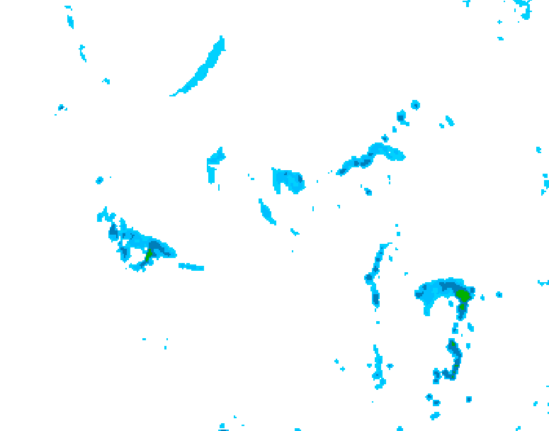 GDPS precipitation 234 hour forecast chart for Canada based on 2025/06/02 0000Z data