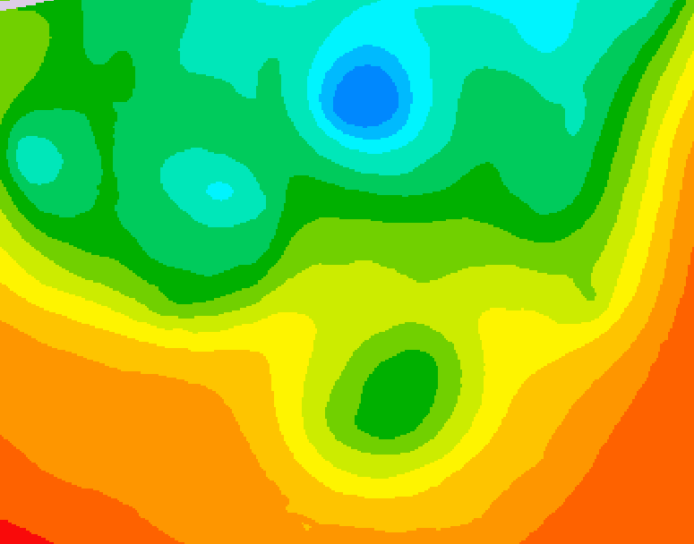 GDPS 500 millibar geopotential height 168 hour forecast chart for Canada based on 2025/06/03 0000Z data