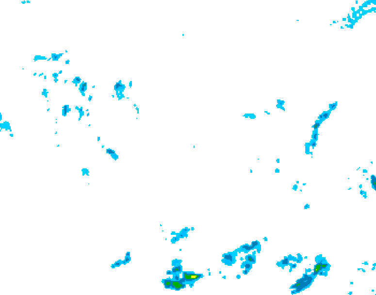 GDPS precipitation 084 hour forecast chart for Canada based on 2025/06/03 0000Z data