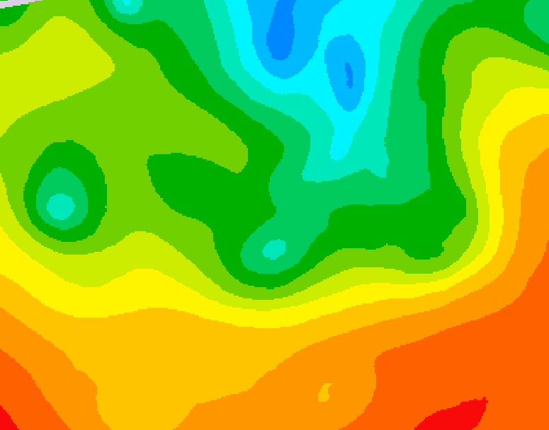 GDPS 500 millibar geopotential height 210 hour forecast chart for Canada based on 2025/06/04 0000Z data