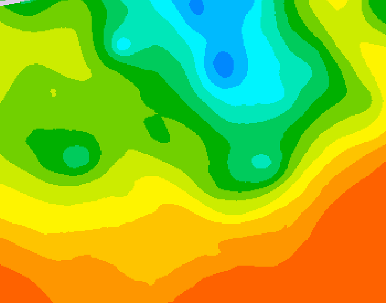 GDPS 500 millibar geopotential height 240 hour forecast chart for Canada based on 2025/06/04 0000Z data