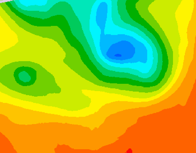 GDPS 500 millibar geopotential height 228 hour forecast chart for Canada based on 2025/06/04 1200Z data