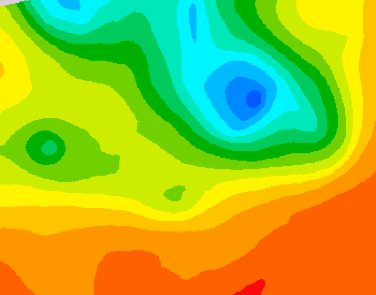 GDPS 500 millibar geopotential height 240 hour forecast chart for Canada based on 2025/06/04 1200Z data