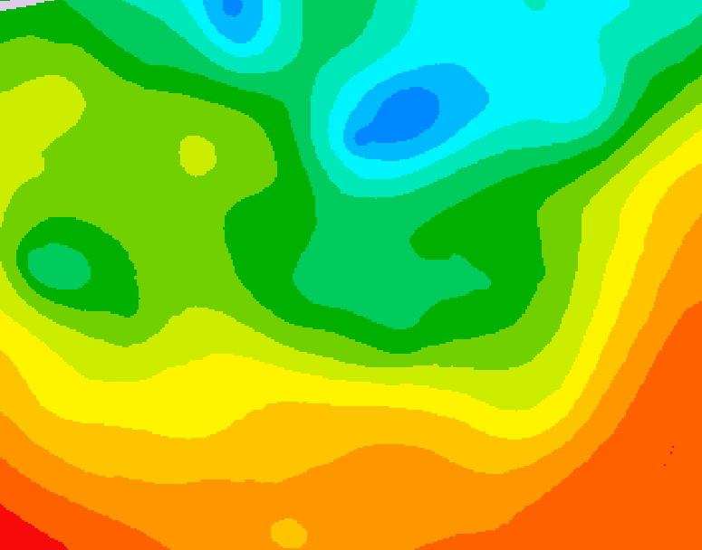 GDPS 500 millibar geopotential height 156 hour forecast chart for Canada based on 2025/06/05 1200Z data