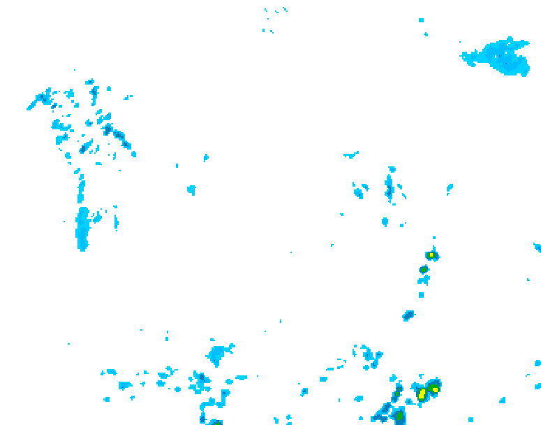 GDPS precipitation 024 hour forecast chart for Canada based on 2025/06/05 0000Z data