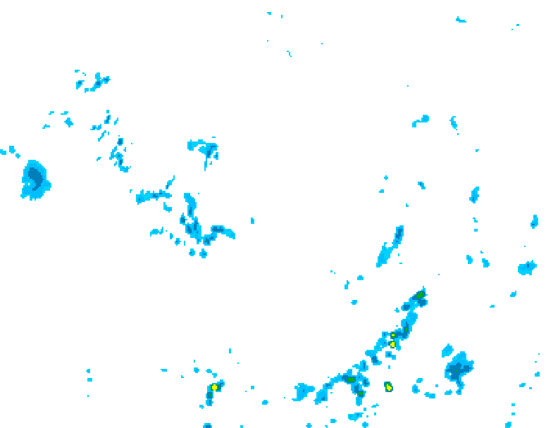 GDPS precipitation 048 hour forecast chart for Canada based on 2025/06/05 0000Z data