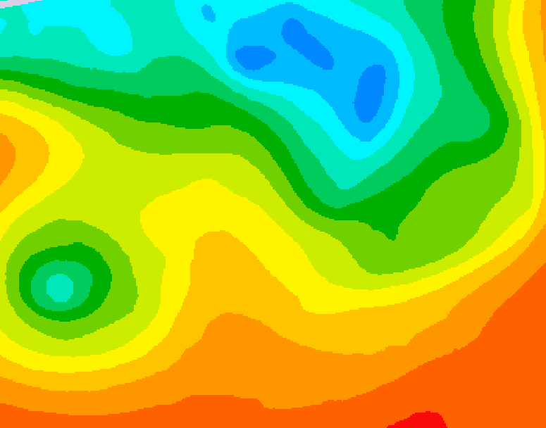 GDPS 500 millibar geopotential height 210 hour forecast chart for Canada based on 2025/06/06 0000Z data