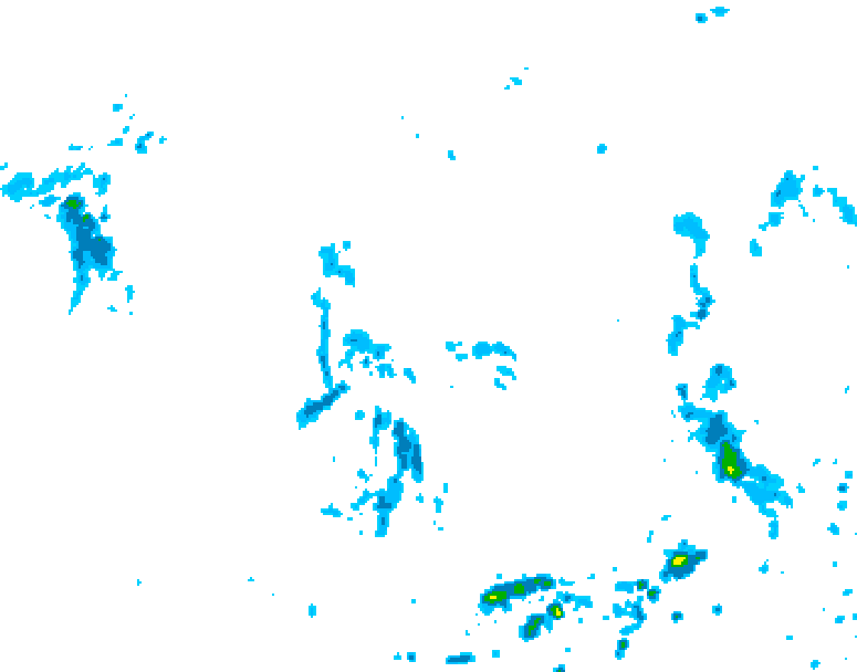 GDPS precipitation 048 hour forecast chart for Canada based on 2025/06/06 0000Z data