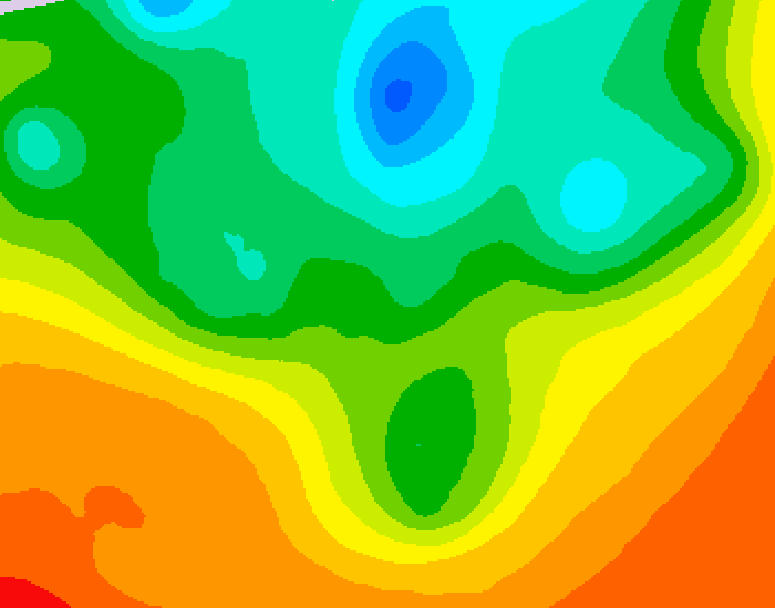 GDPS 500 millibar geopotential height 066 hour forecast chart for Canada based on 2025/06/07 0000Z data