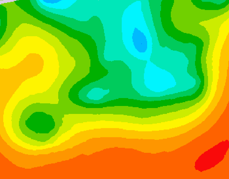 GDPS 500 millibar geopotential height 228 hour forecast chart for Canada based on 2025/06/12 1200Z data