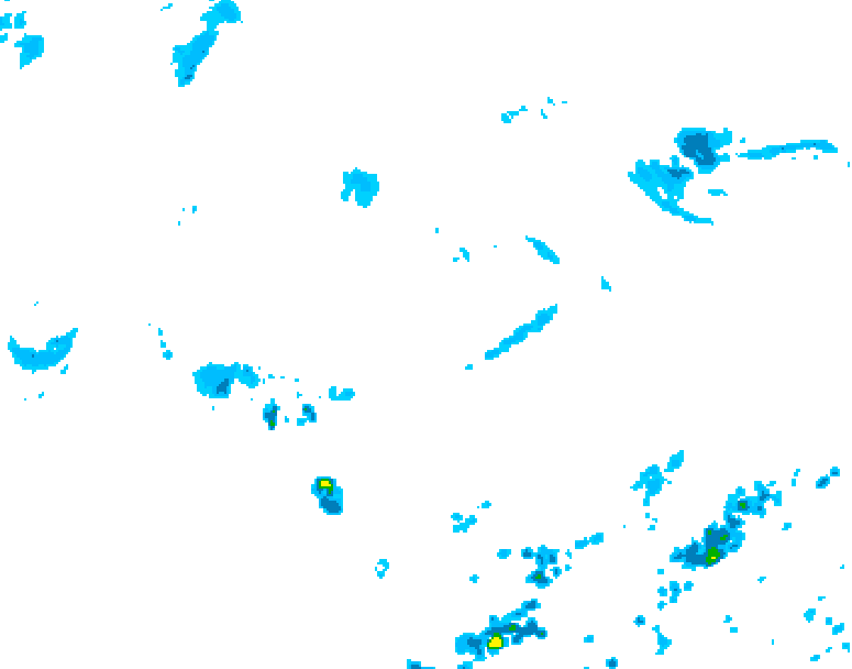GDPS precipitation 060 hour forecast chart for Canada based on 2025/06/12 0000Z data