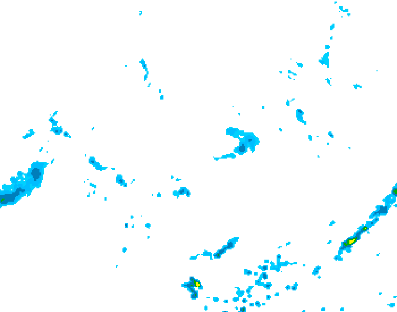 GDPS precipitation 078 hour forecast chart for Canada based on 2025/06/12 1200Z data