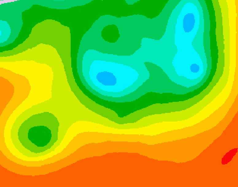 GDPS 500 millibar geopotential height 210 hour forecast chart for Canada based on 2025/06/13 0000Z data