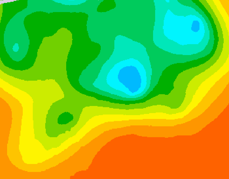 GDPS 500 millibar geopotential height 240 hour forecast chart for Canada based on 2025/06/13 0000Z data
