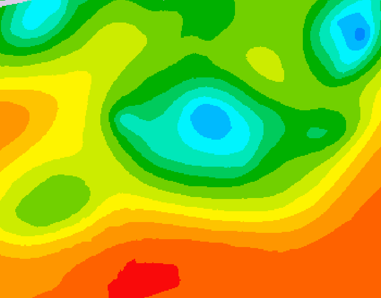 GDPS 500 millibar geopotential height 204 hour forecast chart for Canada based on 2025/06/13 1200Z data