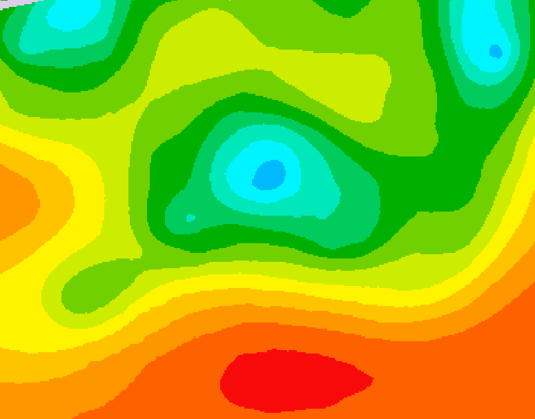 GDPS 500 millibar geopotential height 228 hour forecast chart for Canada based on 2025/06/13 1200Z data
