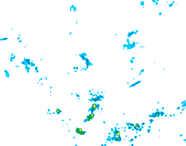 GDPS precipitation 096 hour forecast chart for Canada based on 2025/06/13 0000Z data
