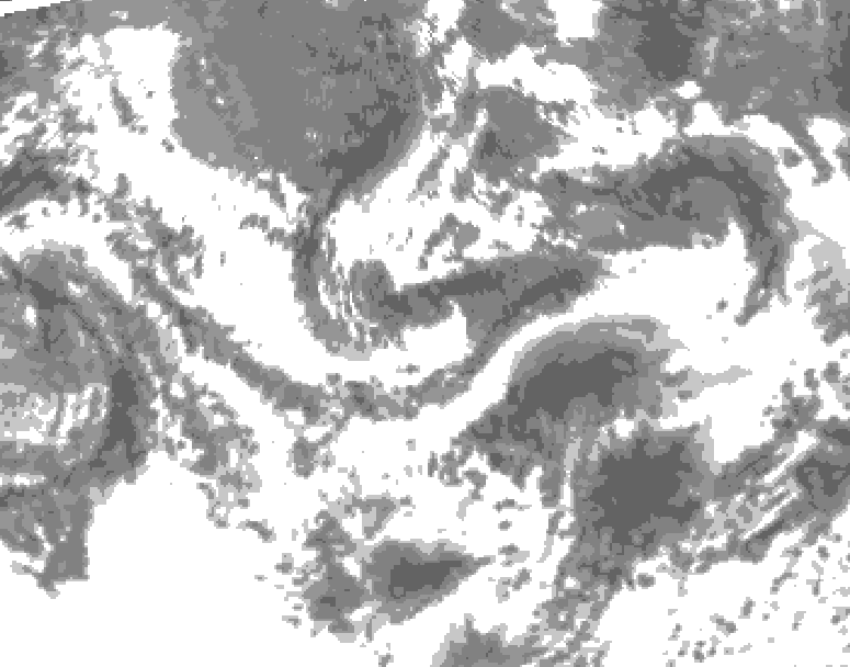 GDPS total cloud 060 hour forecast chart for Canada based on 2025/06/15 1200Z data