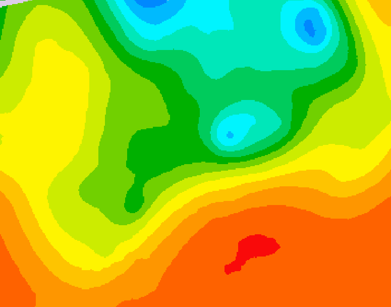GDPS 500 millibar geopotential height 168 hour forecast chart for Canada based on 2025/06/16 0000Z data
