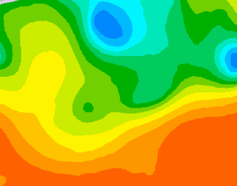 GDPS 500 millibar geopotential height 228 hour forecast chart for Canada based on 2025/06/16 0000Z data