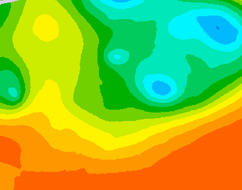 GDPS 500 millibar geopotential height 228 hour forecast chart for Canada based on 2025/06/16 1200Z data