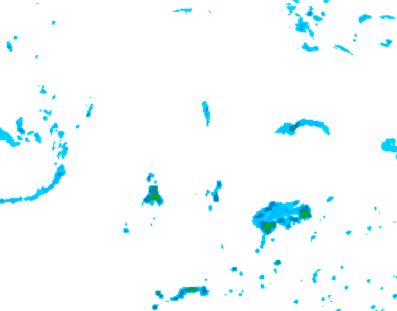 GDPS precipitation 240 hour forecast chart for Canada based on 2025/06/16 1200Z data
