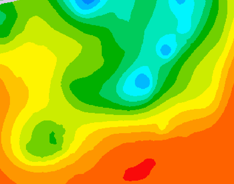 GDPS 500 millibar geopotential height 108 hour forecast chart for Canada based on 2025/06/17 1200Z data