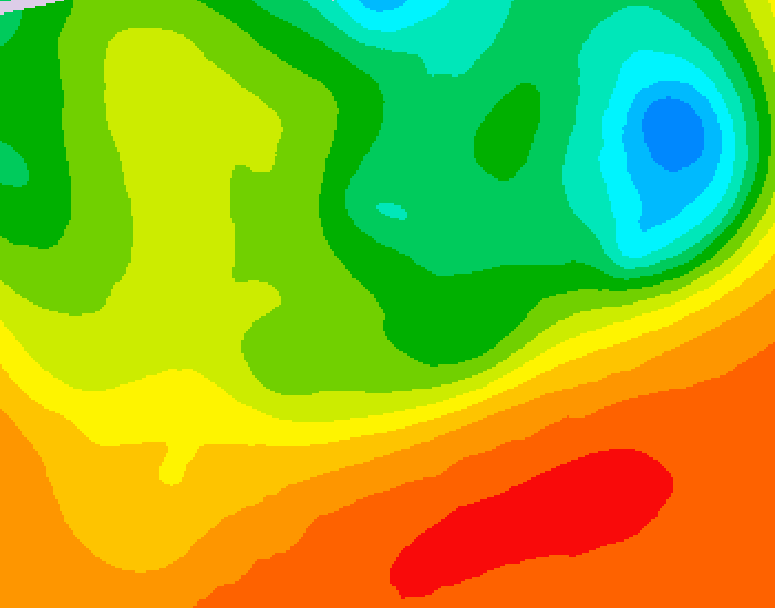 GDPS 500 millibar geopotential height 144 hour forecast chart for Canada based on 2025/06/19 0000Z data