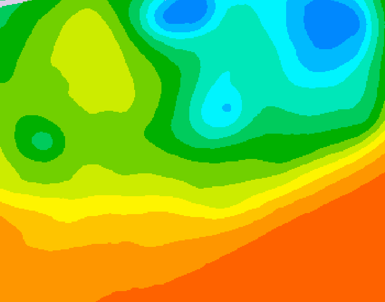 GDPS 500 millibar geopotential height 168 hour forecast chart for Canada based on 2025/06/19 1200Z data