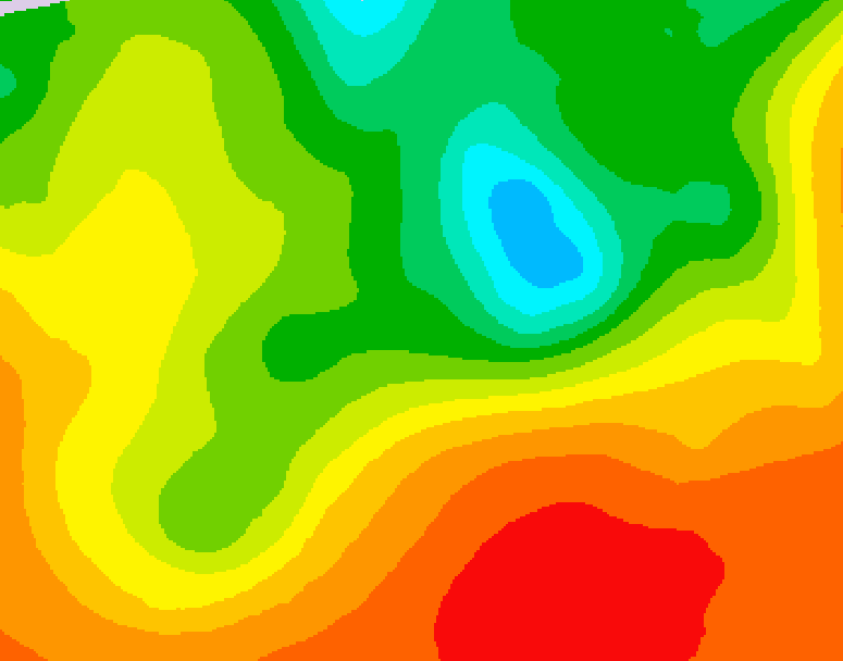 GDPS 500 millibar geopotential height 066 hour forecast chart for Canada based on 2025/06/20 0000Z data