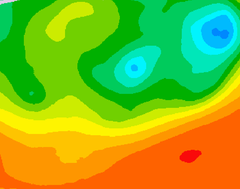 GDPS 500 millibar geopotential height 144 hour forecast chart for Canada based on 2025/06/20 0000Z data