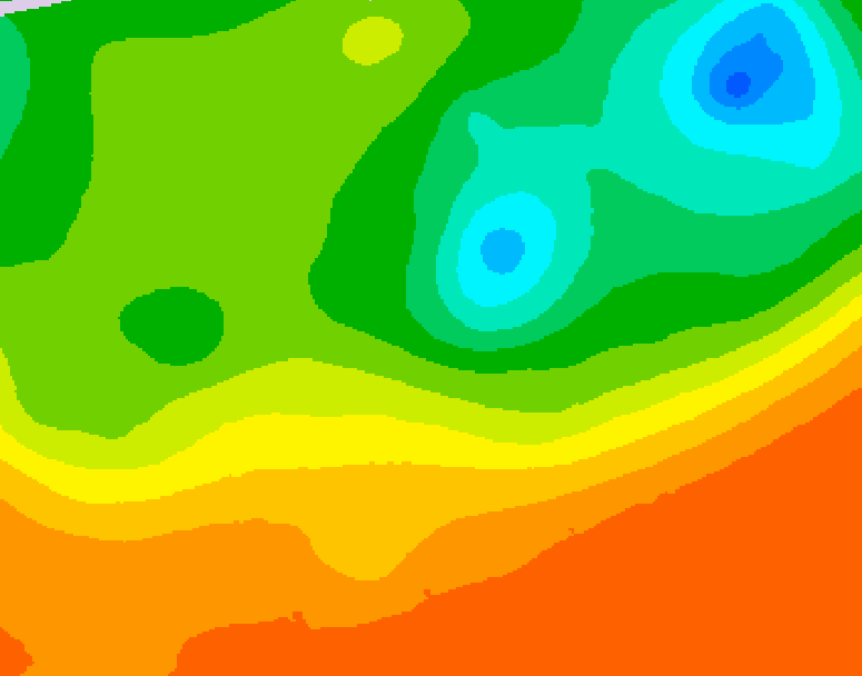 GDPS 500 millibar geopotential height 168 hour forecast chart for Canada based on 2025/06/20 0000Z data