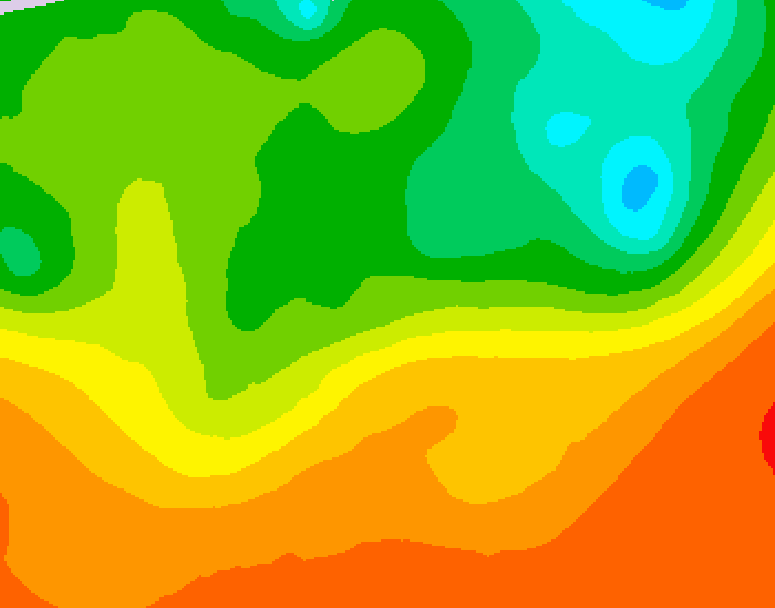 GDPS 500 millibar geopotential height 228 hour forecast chart for Canada based on 2025/06/20 0000Z data