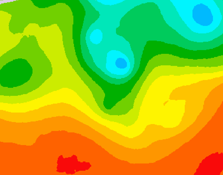 GDPS 500 millibar geopotential height 228 hour forecast chart for Canada based on 2025/06/20 1200Z data