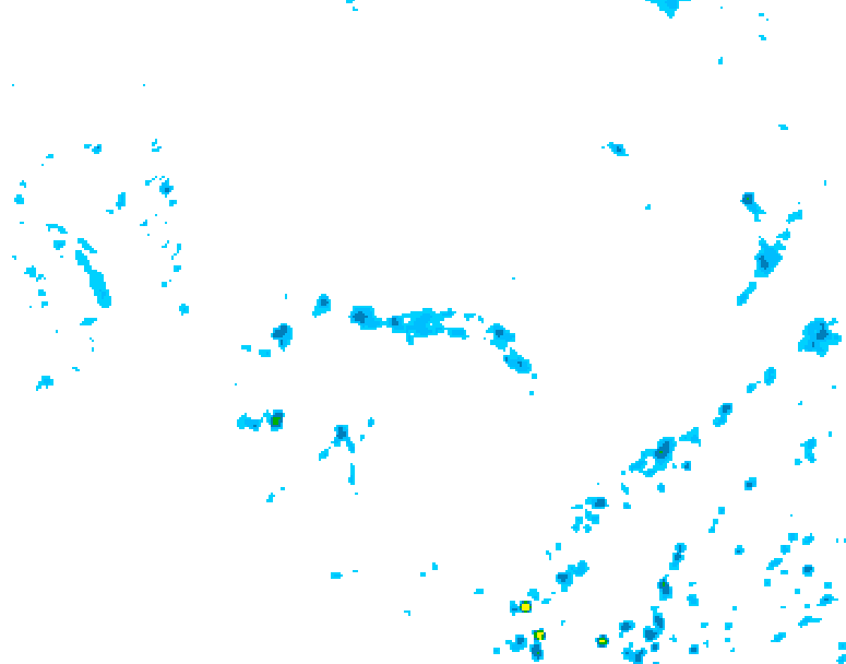 GDPS precipitation 228 hour forecast chart for Canada based on 2025/06/20 0000Z data